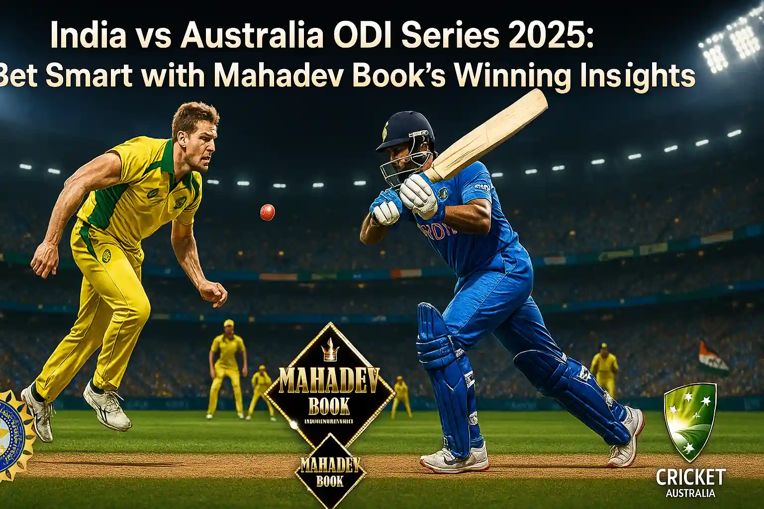 India vs Australia ODI Series 2025 – Bet Smart with Mahadev Book Winning Insights